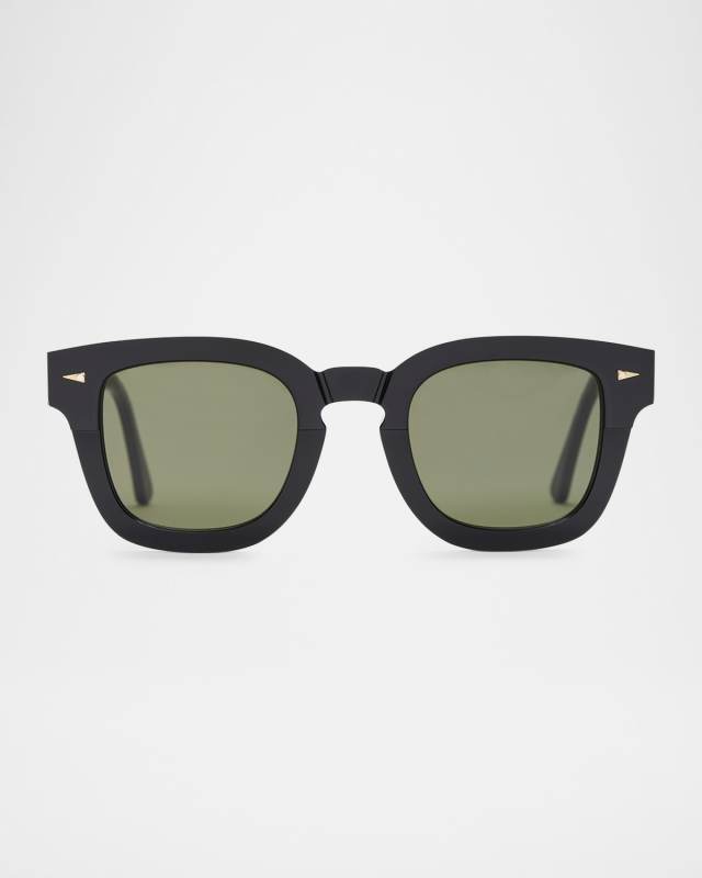 Dragon Square Acetate & Nylon Sunglasses